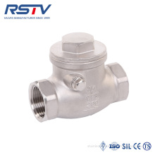 Stainless Steel Swing Type Screwed end Check Valve